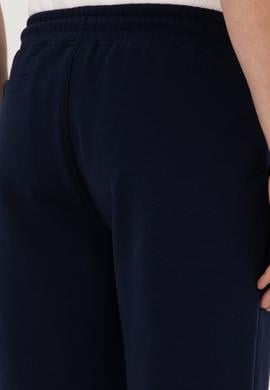 Erkek Lacivert Örme Şort - 50305925003