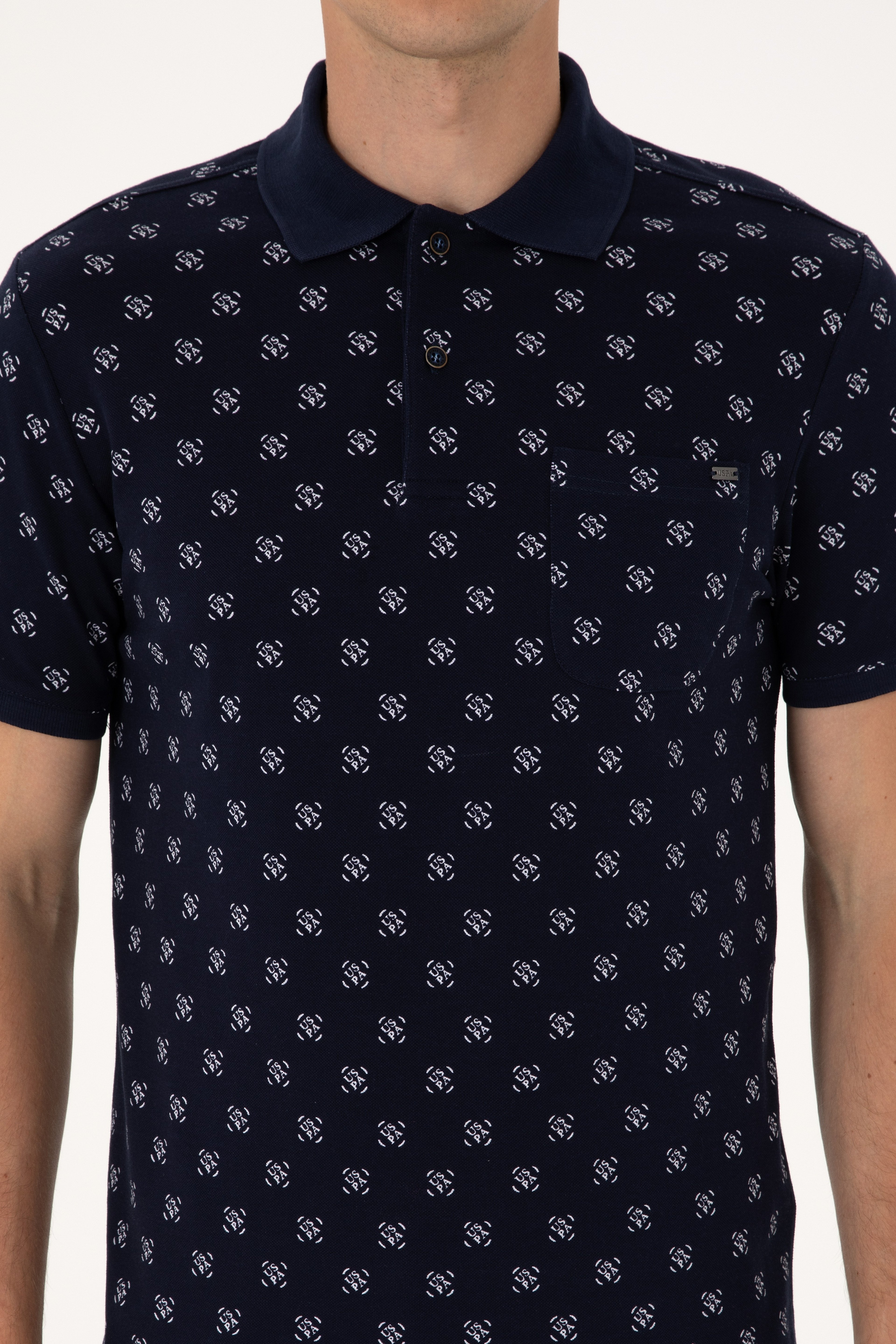 Erkek Regular Fit Lacivert Polo Yaka Tişört