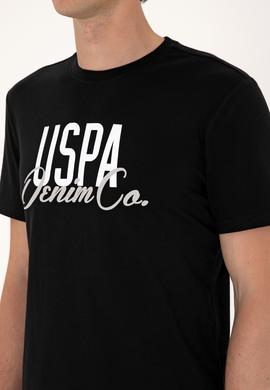 Erkek Regular Fit Siyah Bisiklet Yaka Tişört - 50306923010