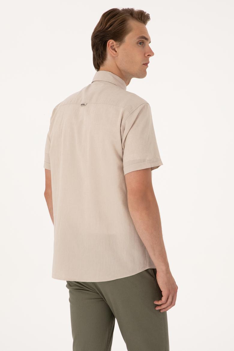 Erkek Taş Kısa Kollu Gömlek - 50297896032