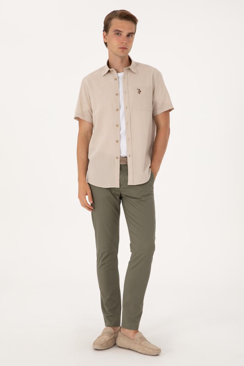 Erkek Taş Kısa Kollu Gömlek - 50297896032