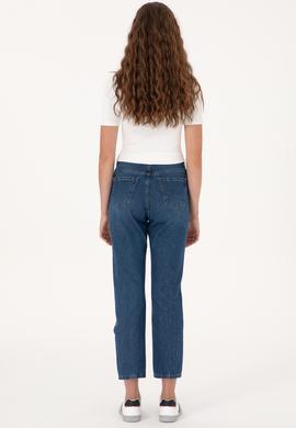 Kadın Açık Mavi Straight Fit Jean Pantolon - 50295411006