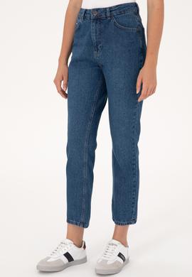 Kadın Açık Mavi Straight Fit Jean Pantolon - 50295411006