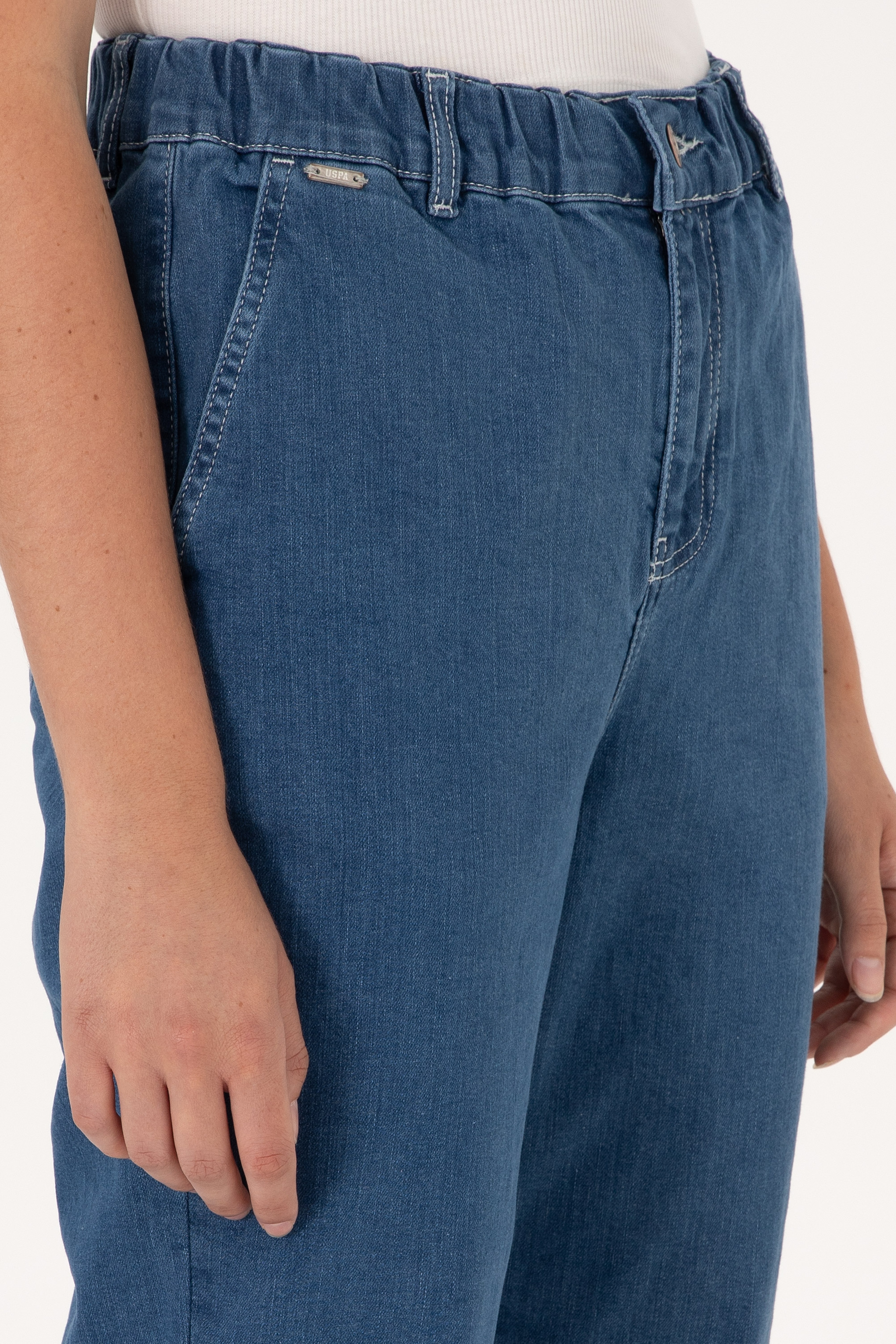Kadın Açık Mavi Carrot Fit Jean Pantolon