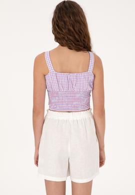 Kadın Lila Askılı Bluz - 50299657022