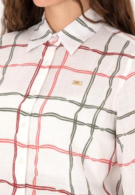 Kadın Kırmızı Uzun Kollu Gömlek - 50301822015