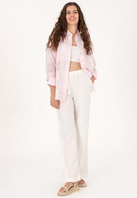 Kadın Pudra Uzun Kollu Gömlek - 50299665037