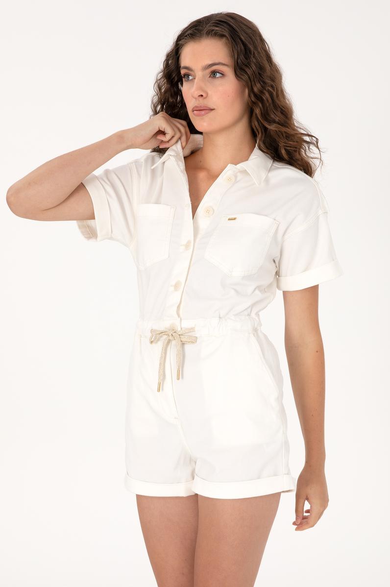 Kadın Ekru Jean Tulum