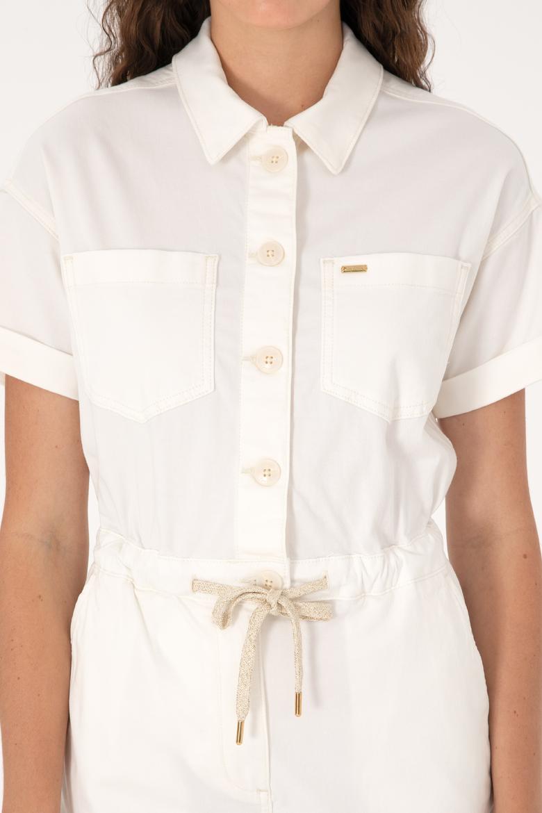 Kadın Ekru Jean Tulum - 50300621013