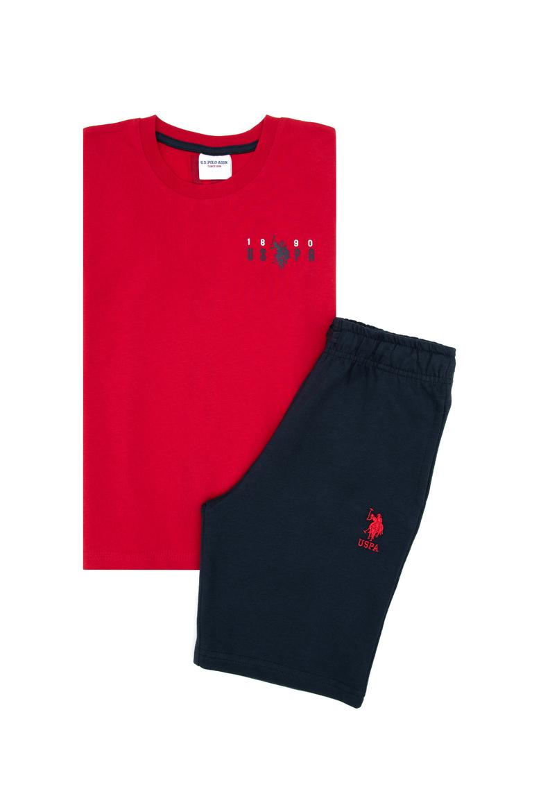 Erkek Çocuk Kırmızı Pijama Takımı