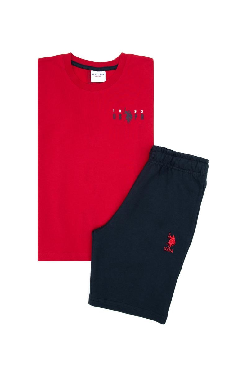 Erkek Çocuk Kırmızı Pijama Takımı