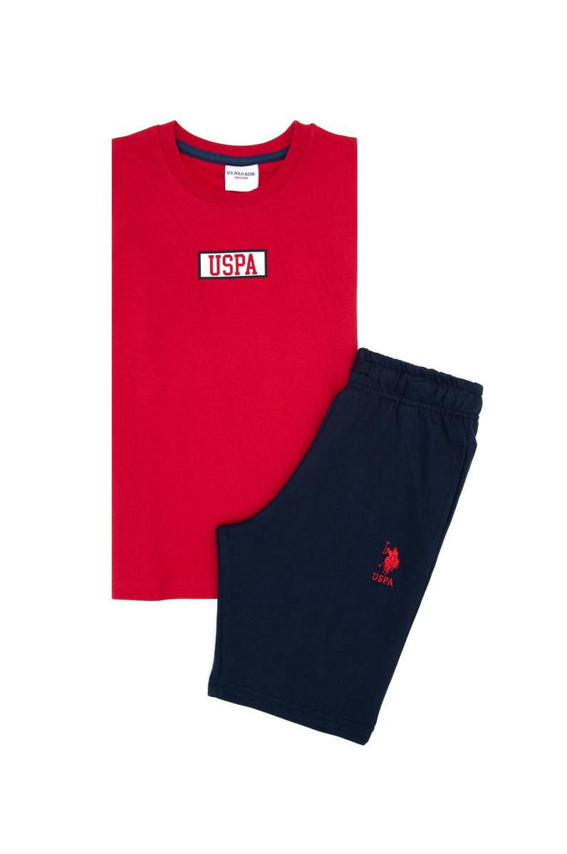 Erkek Çocuk Kırmızı Pijama Takımı