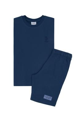 Erkek Çocuk İndigo Pijama Takımı - 50310802004