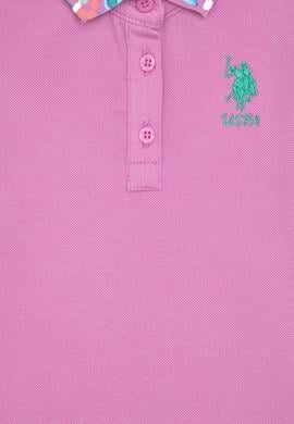 Kız Çocuk Fuşya Basic Tişört - 50306344039