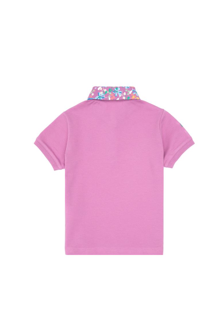 Kız Çocuk Fuşya Basic Tişört - 50306344039