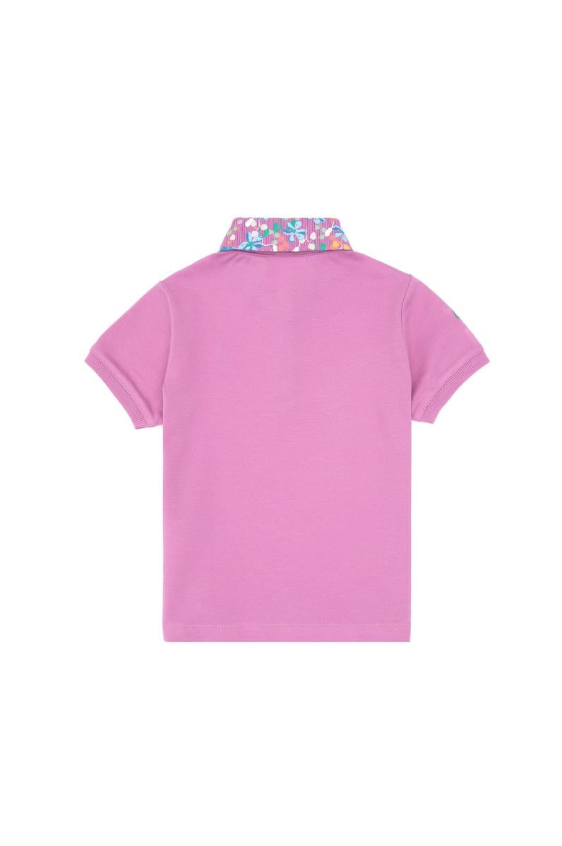 Kız Çocuk Fuşya Basic Tişört