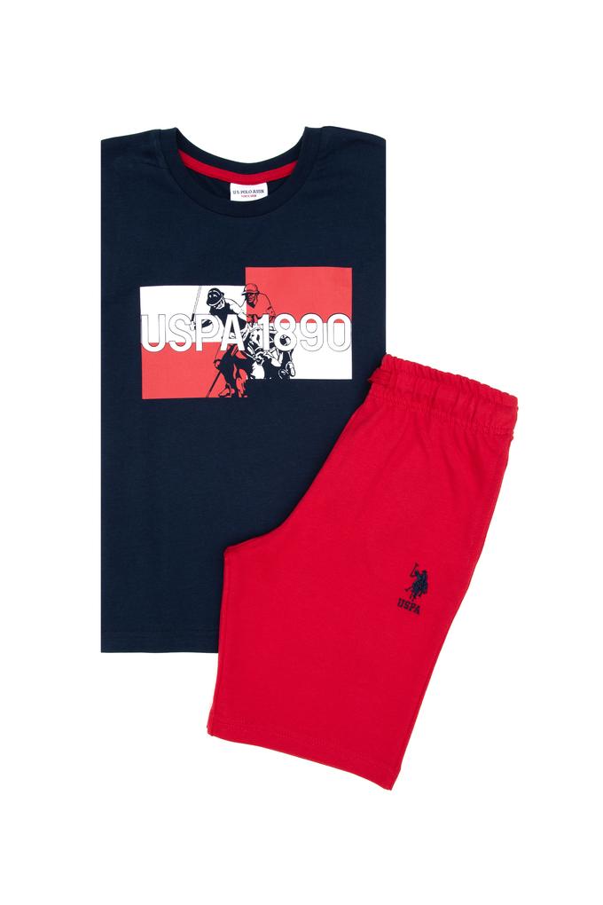 Erkek Çocuk Lacivert Pijama Takımı