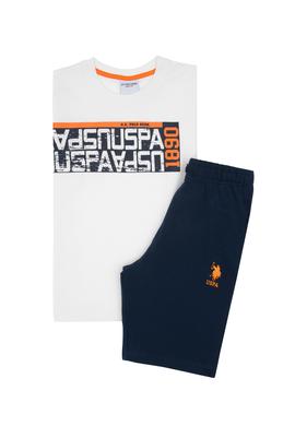 Erkek Çocuk Beyaz Pijama Takımı - 50310810005