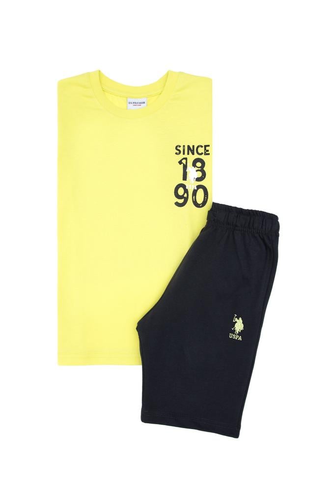 Erkek Çocuk Fıstık Yeşili Pijama Takımı