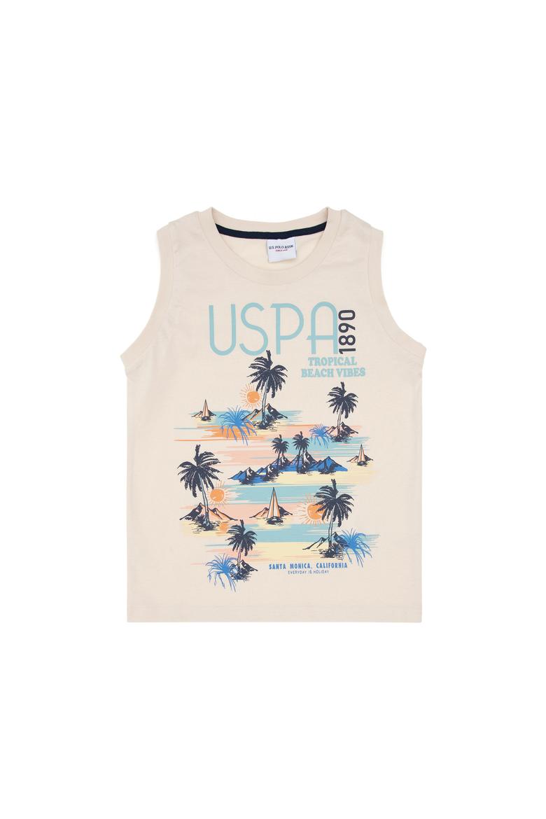 Erkek Çocuk Bej Pijama Takımı - 50310822005