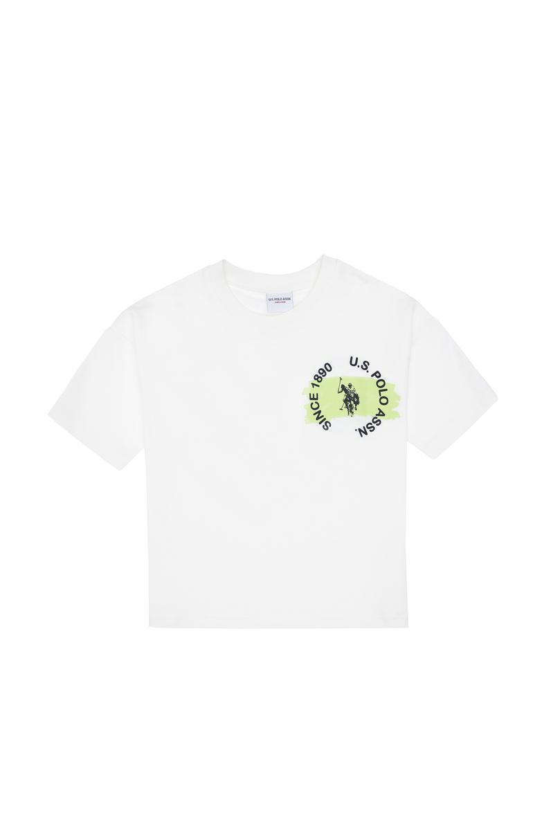 Erkek Çocuk Beyaz Pijama Takımı