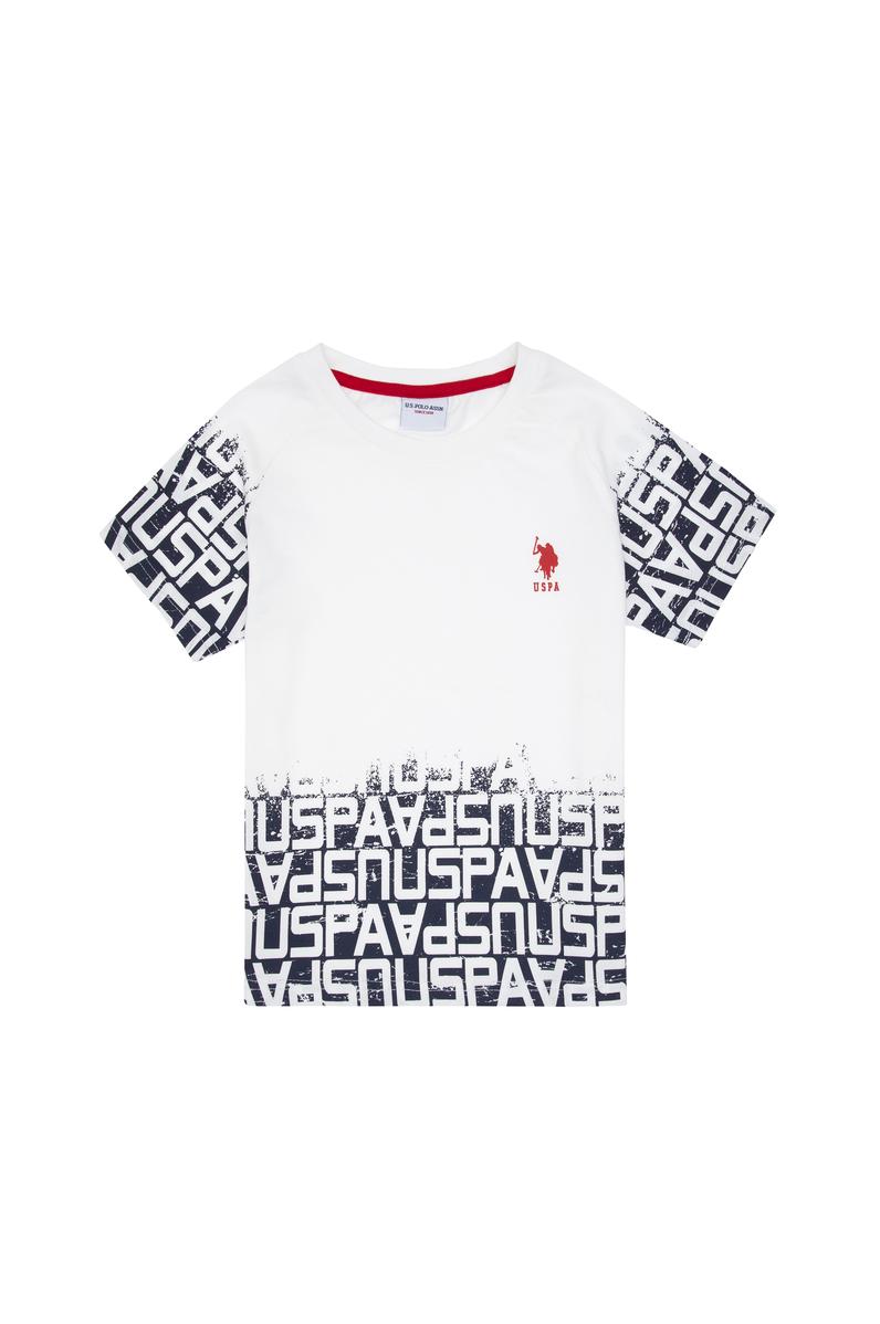 Erkek Çocuk Beyaz Pijama Takımı