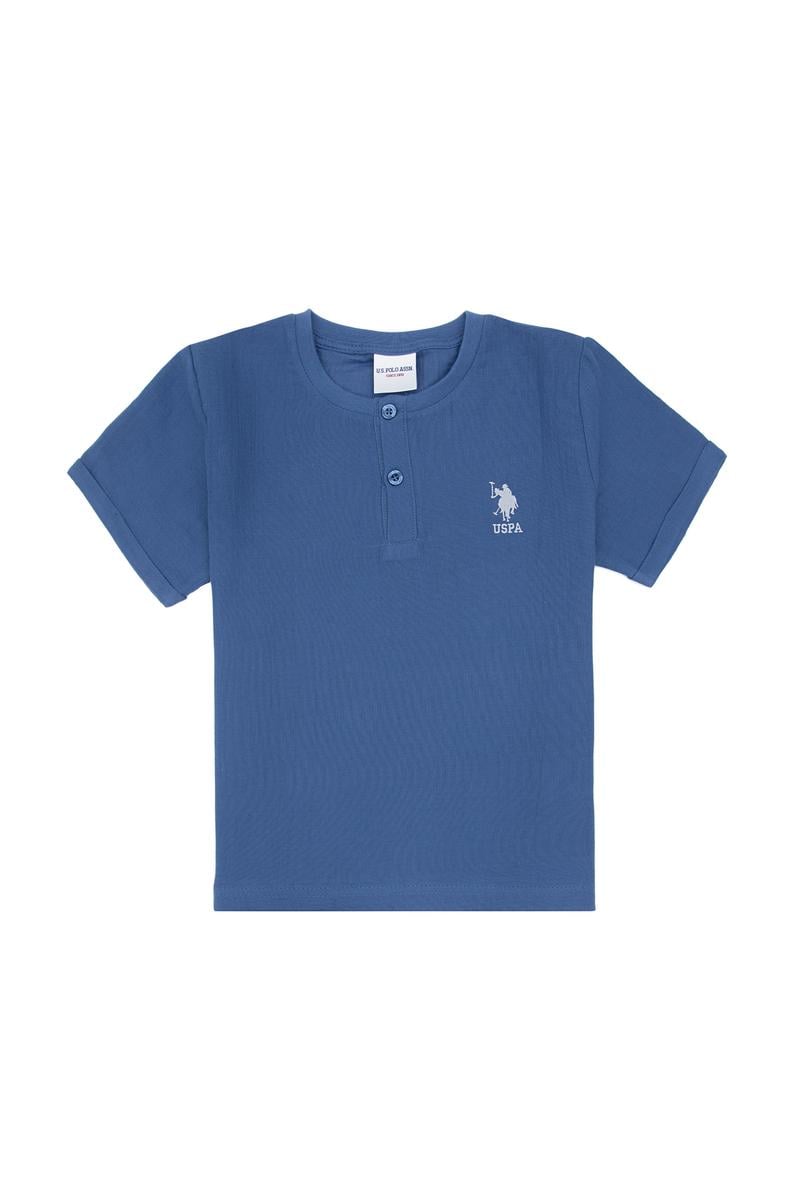 Erkek Çocuk İndigo Pijama Takımı