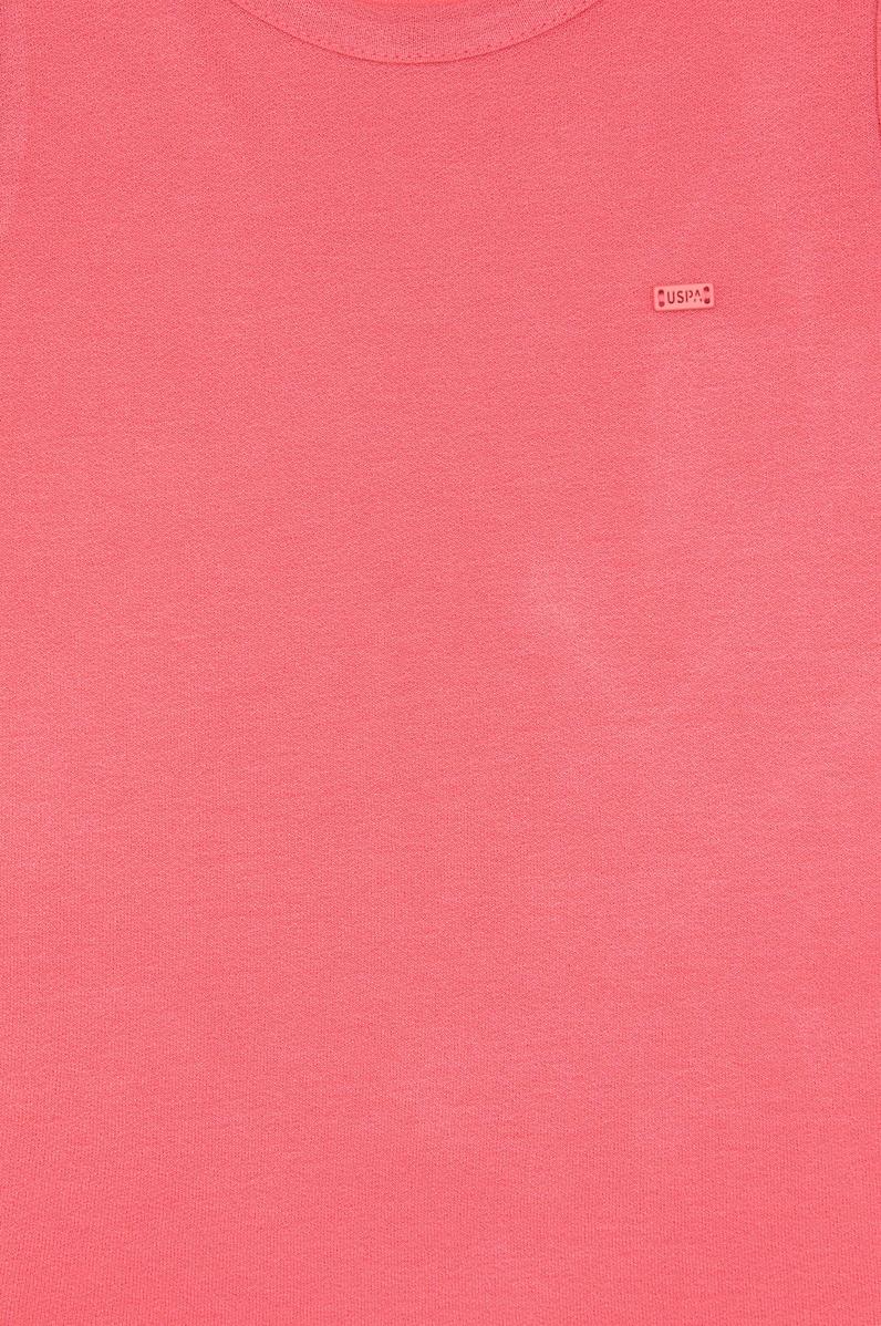 Kız Çocuk Pembe Kolsuz Basic Tişört