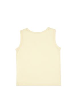 Kız Çocuk Limon Kolsuz Basic Tişört - 50306215075