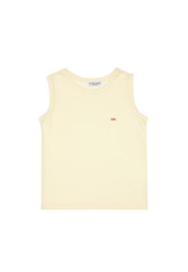 Kız Çocuk Limon Kolsuz Basic Tişört - 50306215075