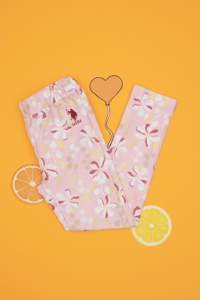 Kız Çocuk Pembe Eşofman Altı