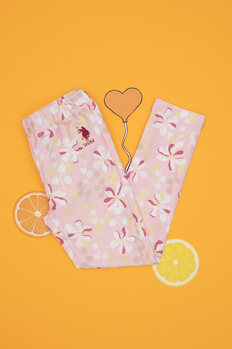 Kız Çocuk Pembe Eşofman Altı