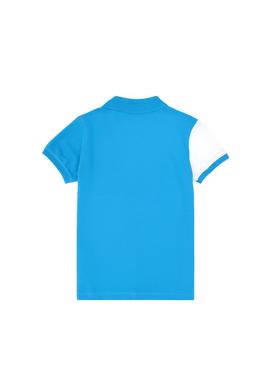 Erkek Çocuk Turkuaz Polo Yaka Tişört - 50300185028