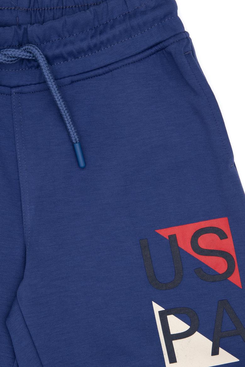 Erkek Çocuk Açık Lacivert Örme Şort - 50299977005