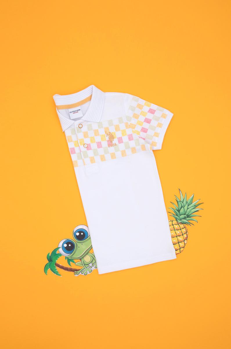 Erkek Çocuk Turuncu Polo Yaka Tişört