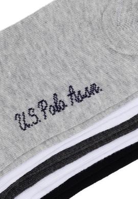 Kadın Gri Melanj Çorap - 50304396003