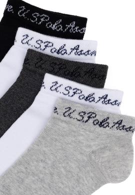 Kadın Gri Melanj Çorap - 50304396003