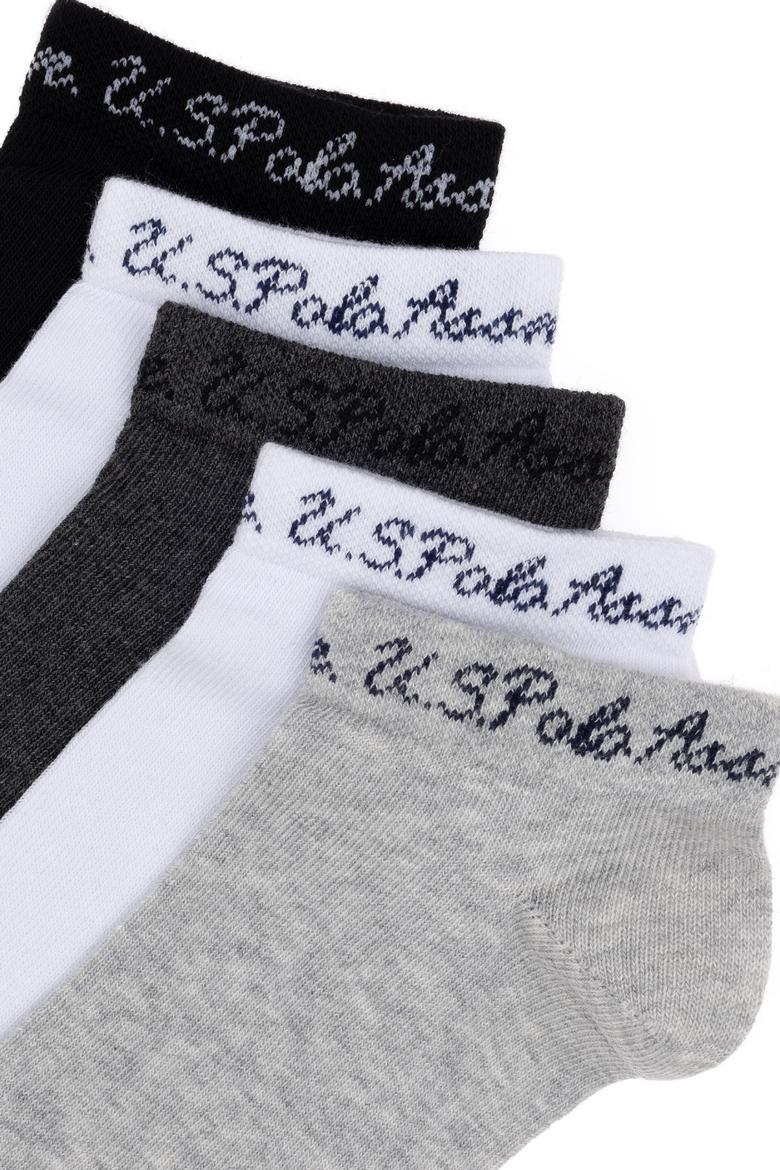 Kadın Gri Melanj Çorap - 50304396003