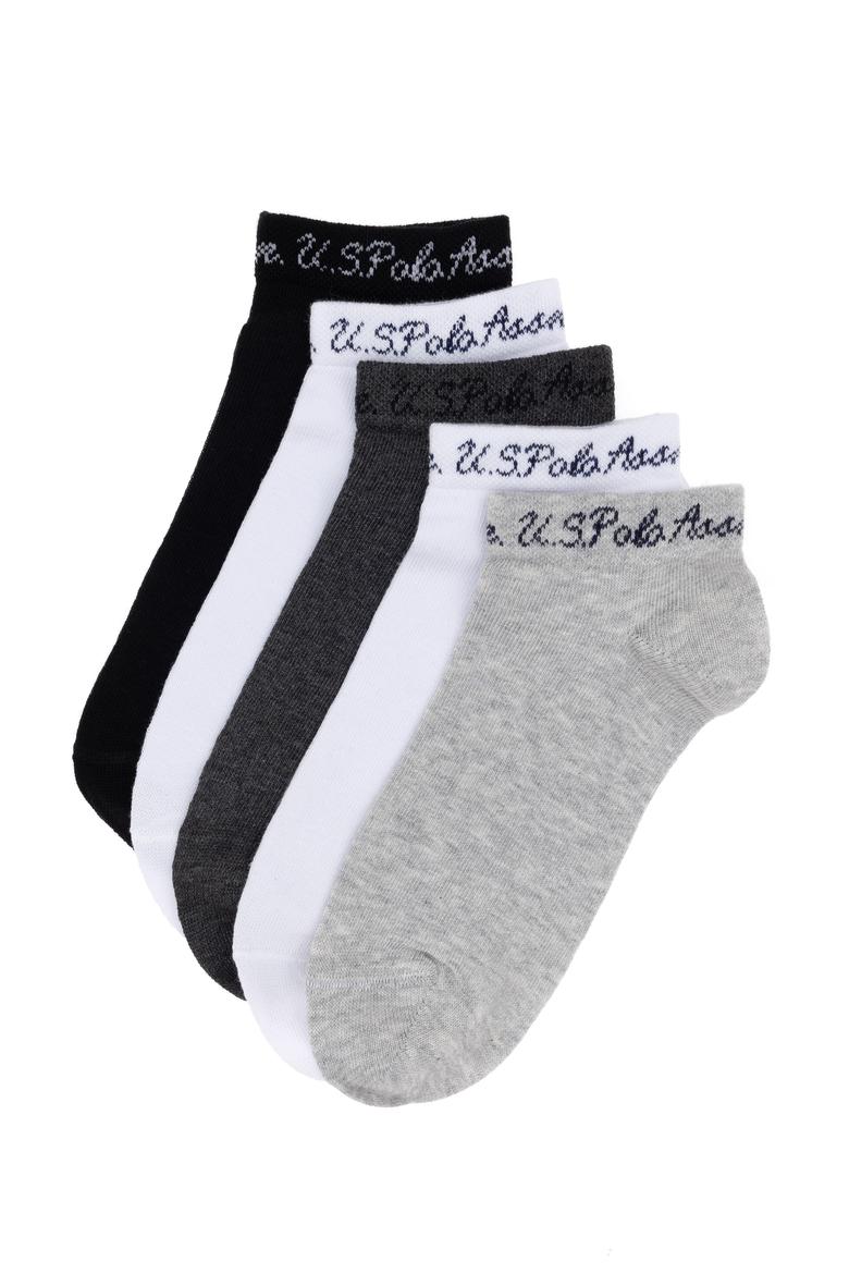 Kadın Gri Melanj Çorap