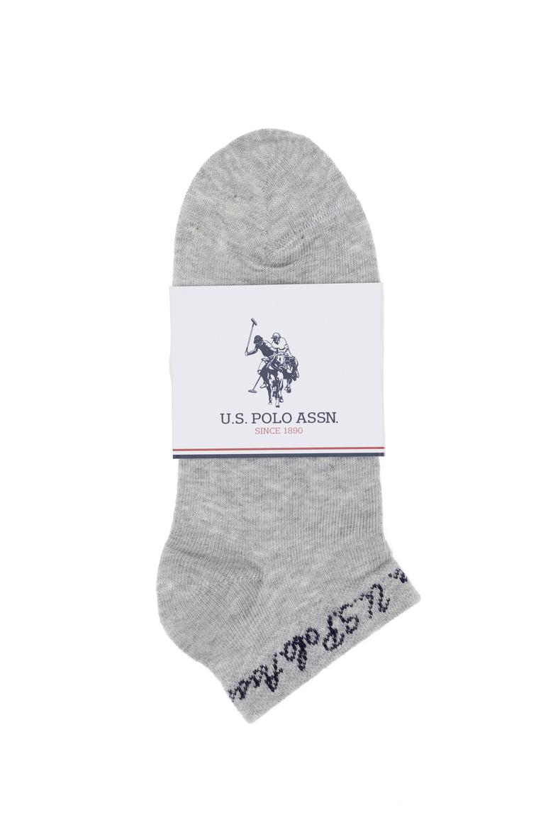 Kadın Gri Melanj Çorap - 50304396003