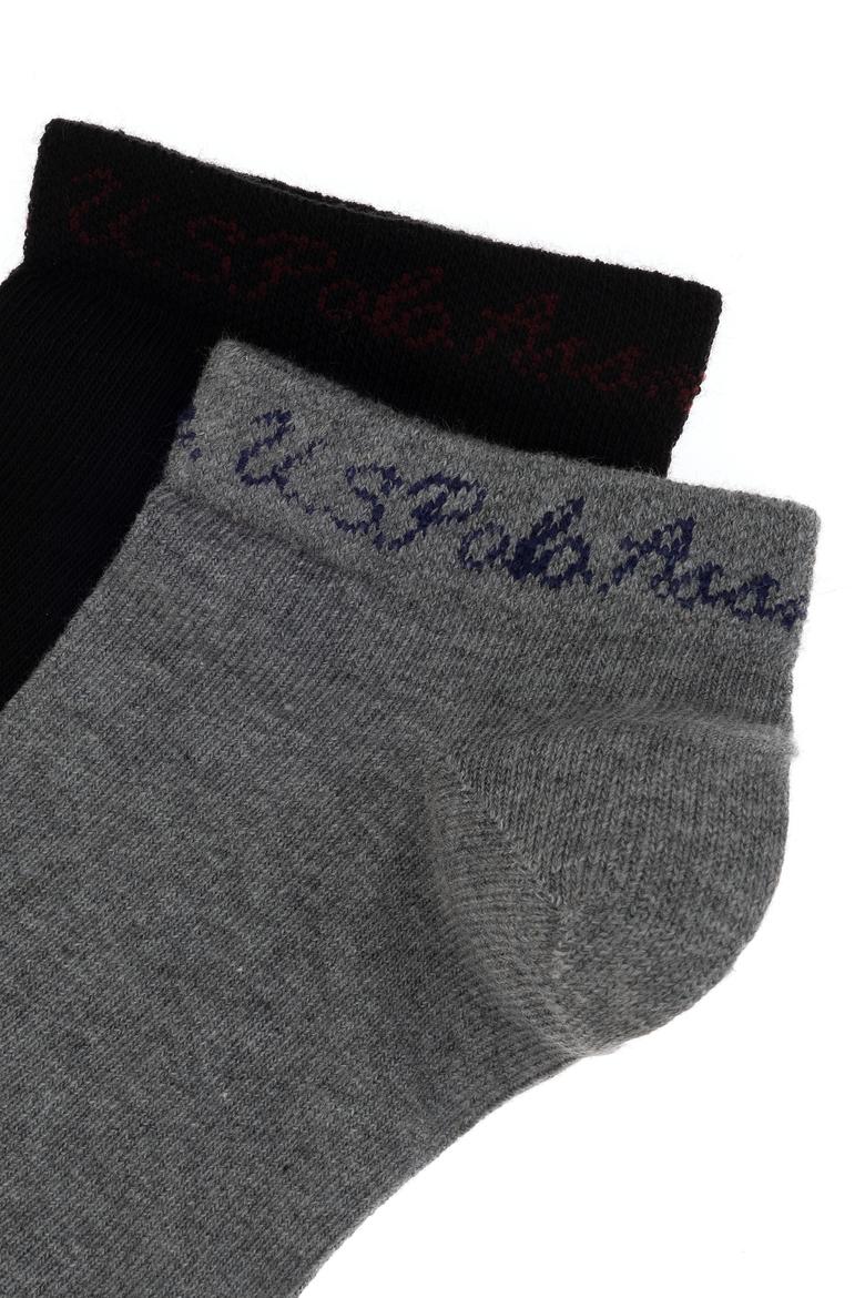 Kadın Gri Melanj Çorap - 50304376007