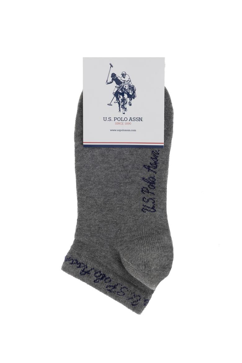 Kadın Gri Melanj Çorap - 50304376007