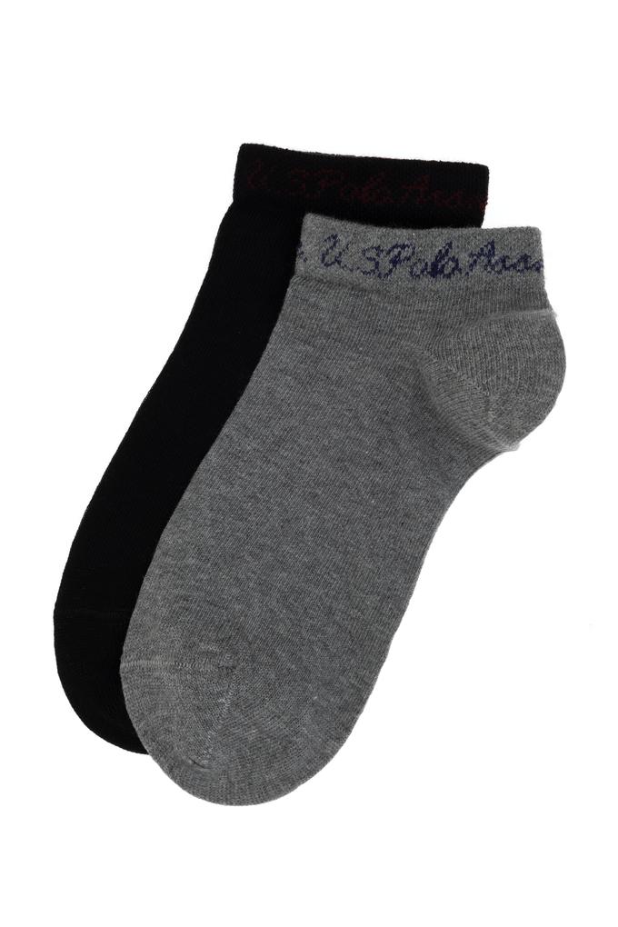 Kadın Gri Melanj Çorap