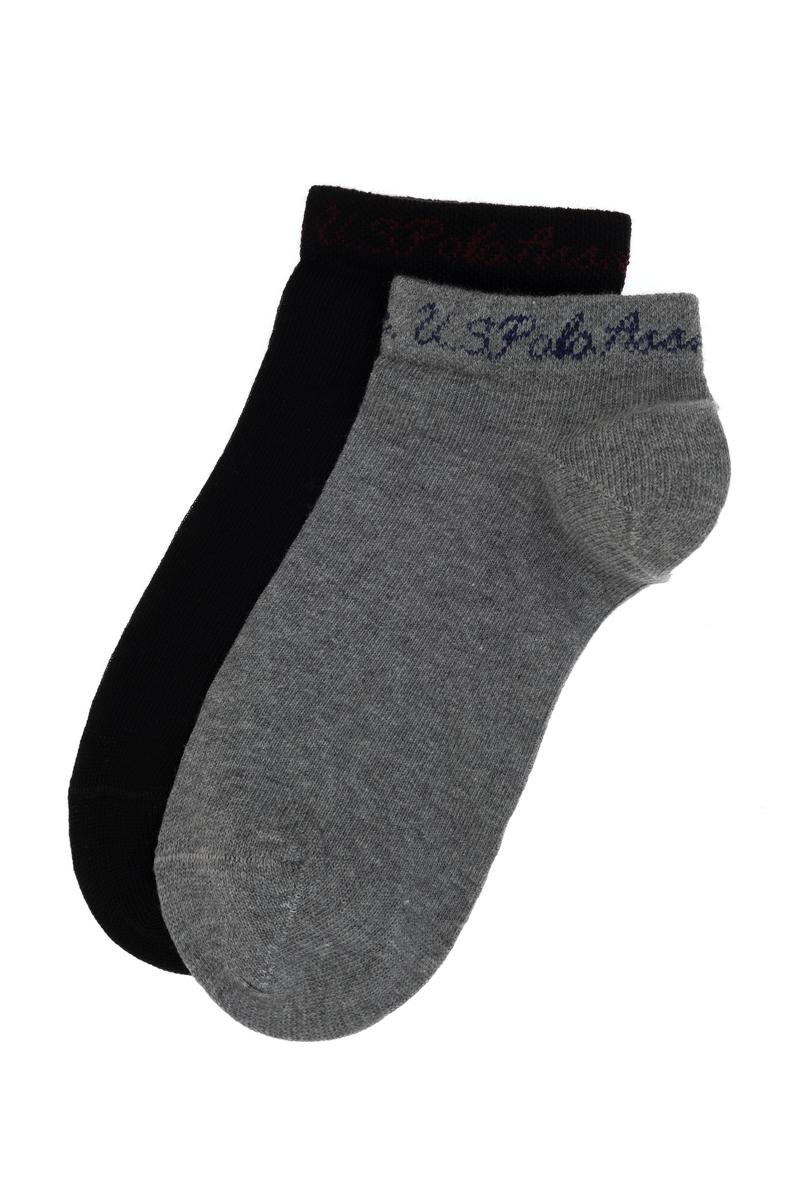 Kadın Gri Melanj Çorap