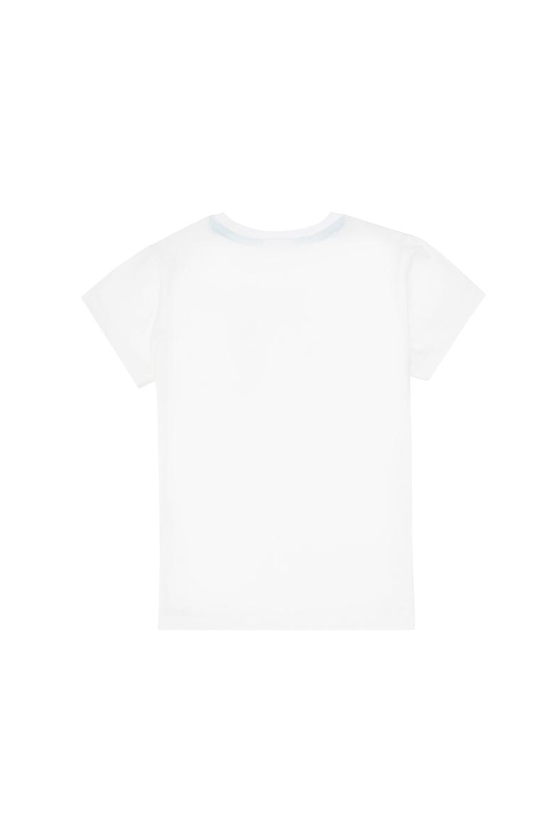 Erkek Çocuk Ekru Bisiklet Yaka Tişört - 50307272014