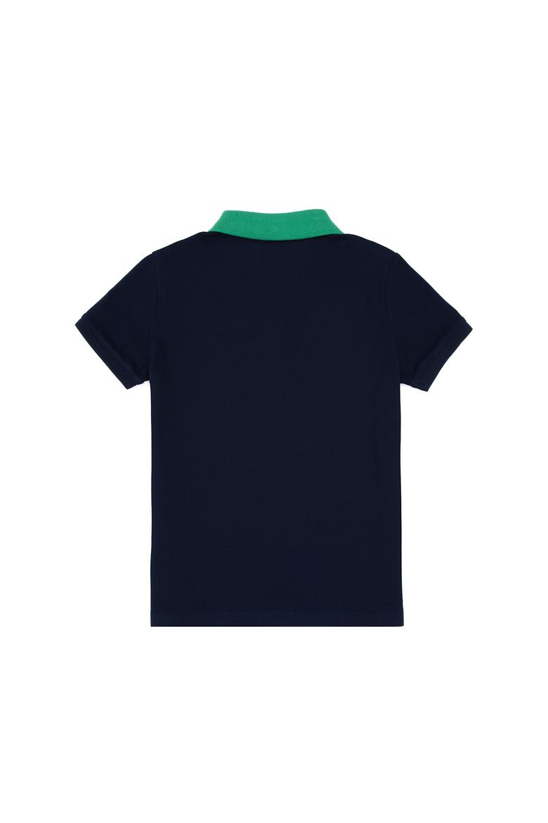 Erkek Çocuk Lacivert Polo Yaka Tişört - 50307156010