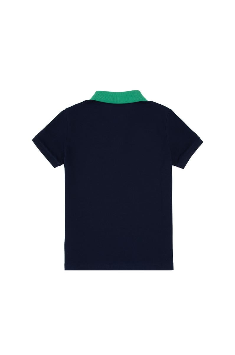 Erkek Çocuk Lacivert Polo Yaka Tişört