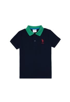 Erkek Çocuk Lacivert Polo Yaka Tişört - 50307156010