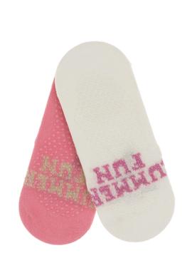 Kız Çocuk Sim Detaylı 2'li Babet Çorabı - 50311331001