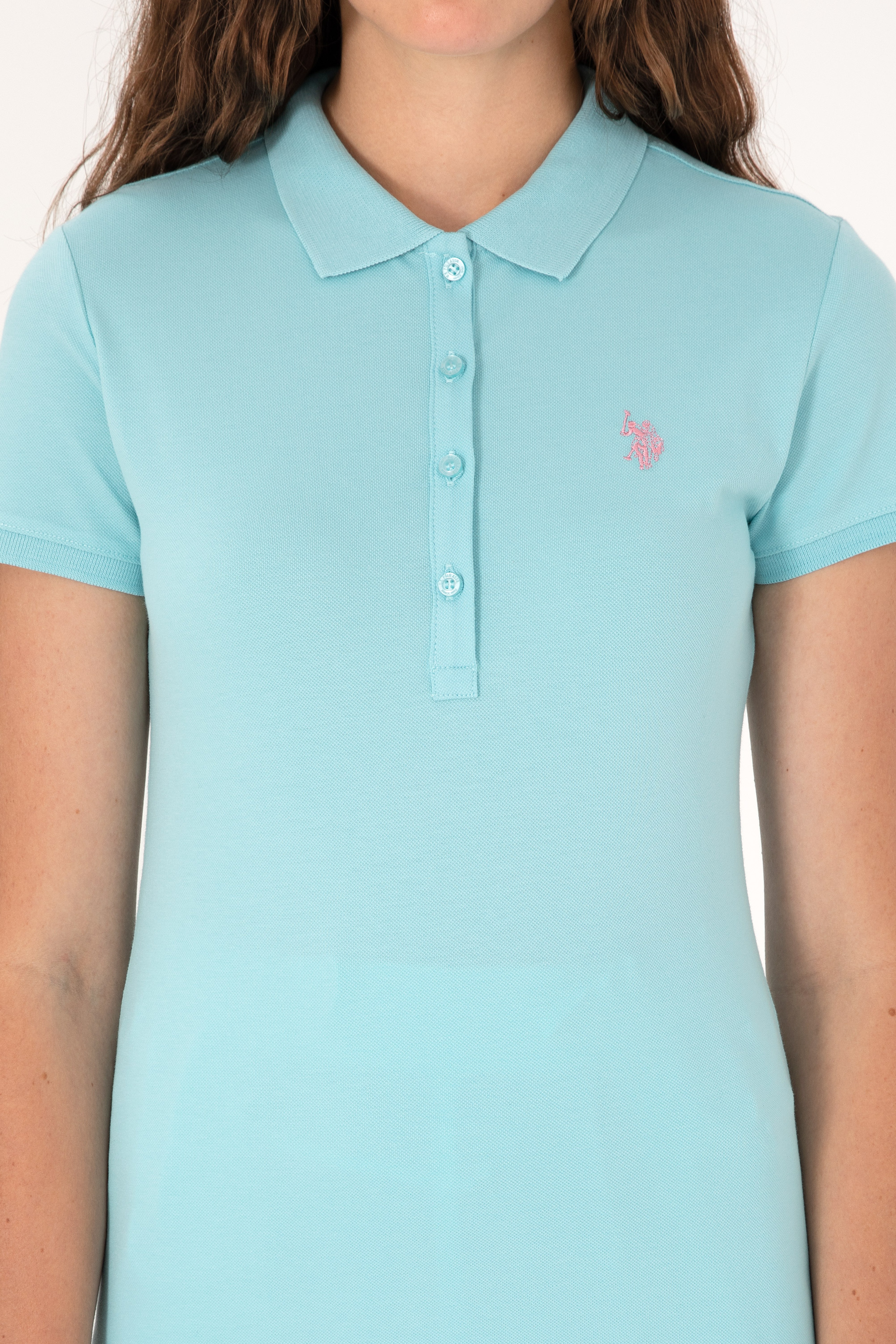 Kadın Aqua Basic Tişört - Image 6